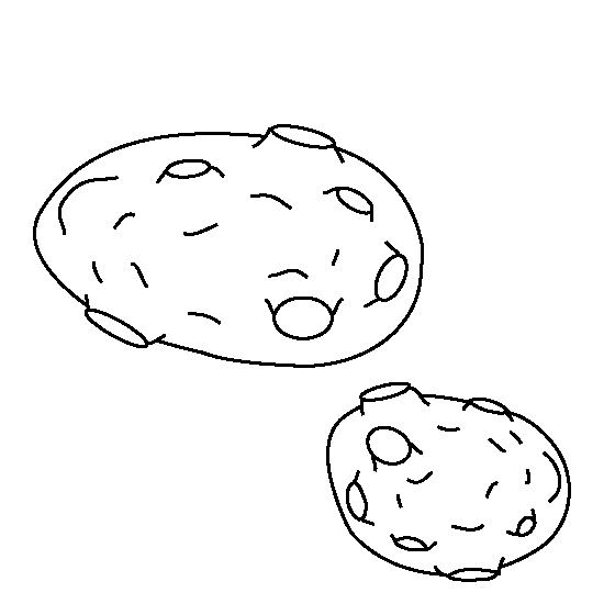 Free Asteroid Coloring Pages