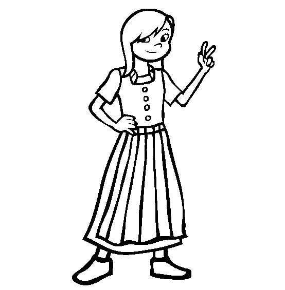 Austria Coloring Page | Free Austria Online Coloring